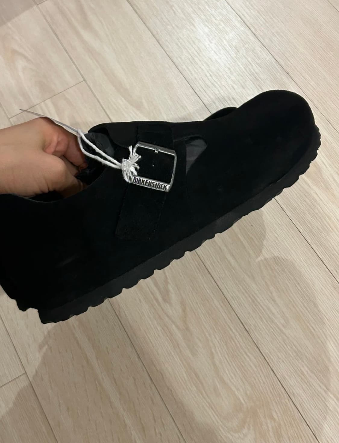 버켄스탁 런던 스웨이드 블랙 250 새상품 상품이미지3