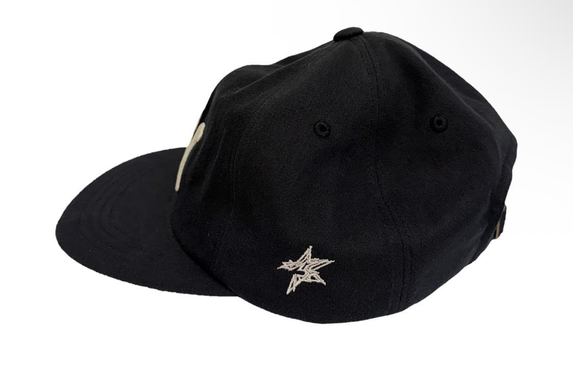 아오이로 6 패널 본 A/N 캡 블랙 새상품 상품이미지3