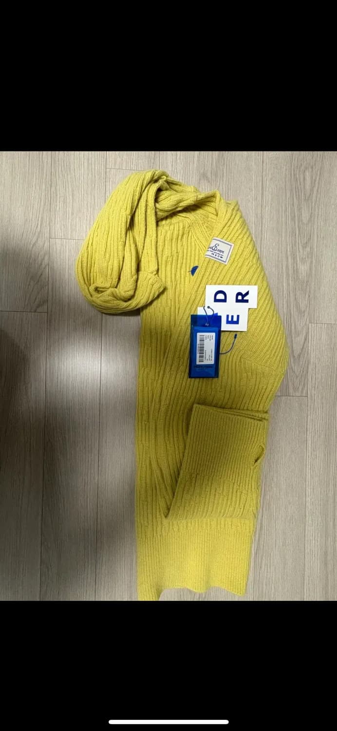 아더에러 클라바 니트 옐로우(A3) 상품이미지4