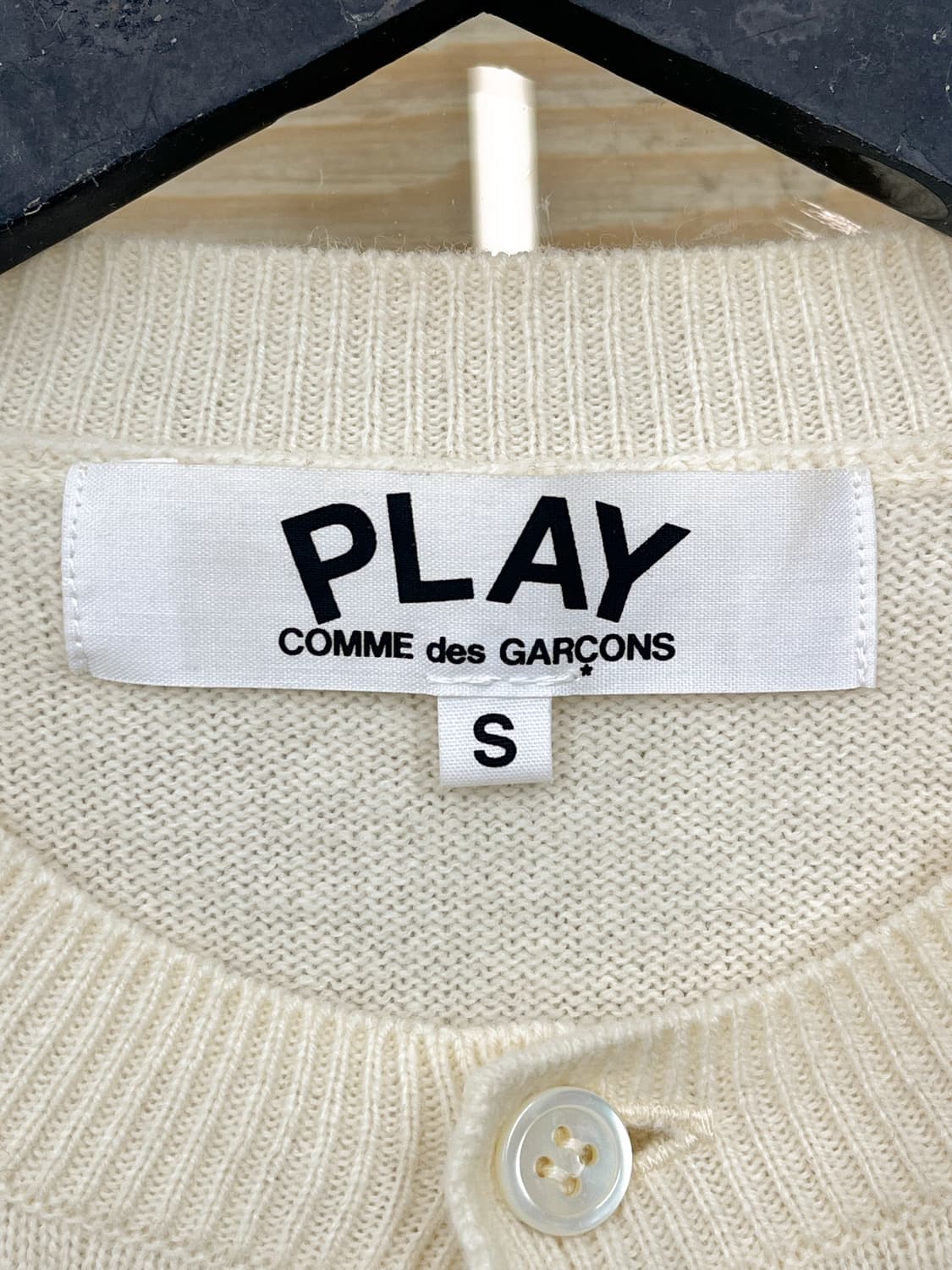 꼼데가르송 하트 와펜 가디건 상품이미지5