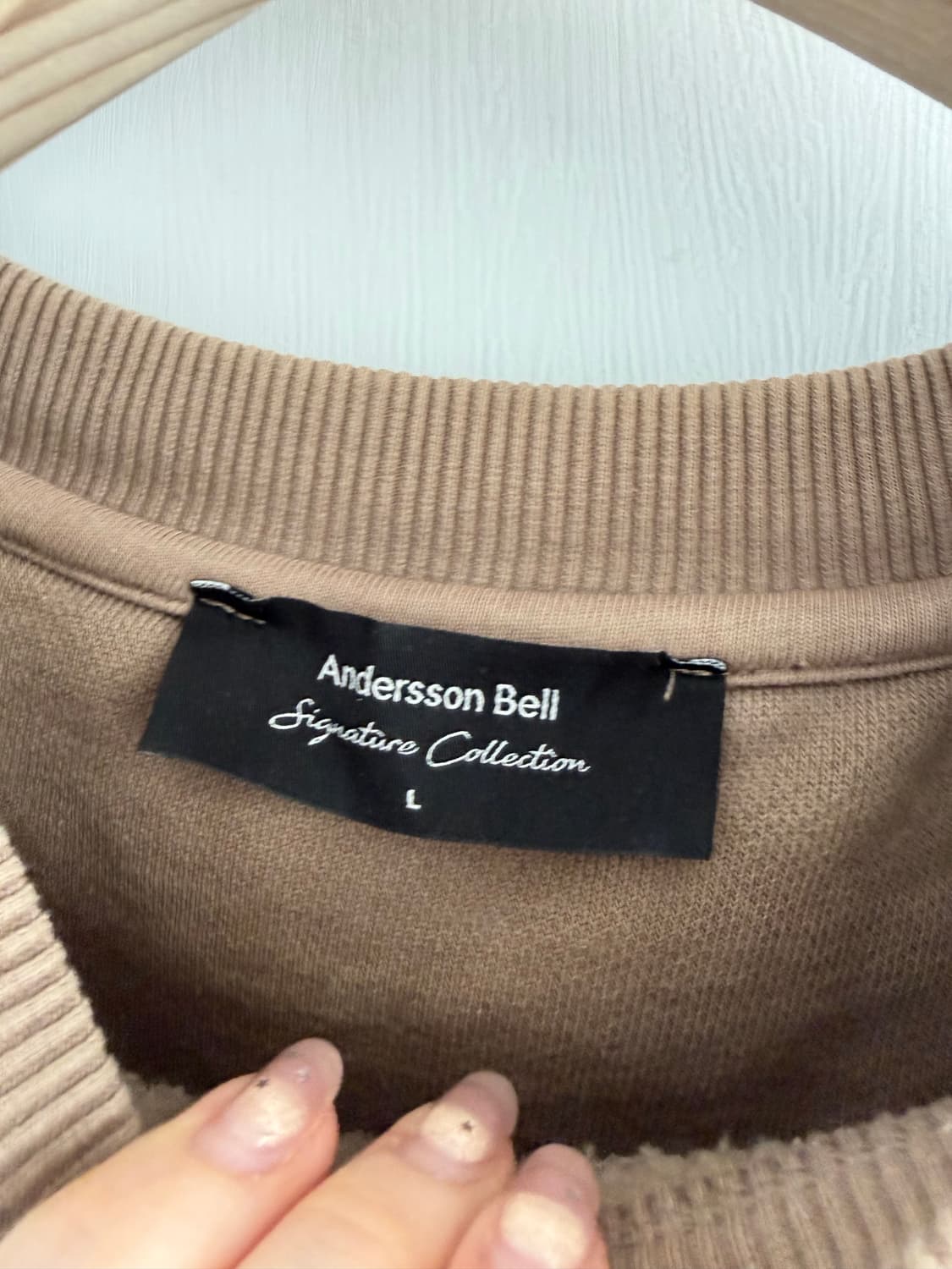 앤더슨벨 쭈리 맨투맨 L 상품이미지2