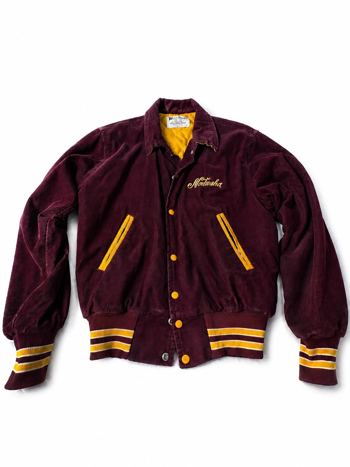 80s Westwind 코듀로이 바시티 자켓 빈티지 USA+미스터리박스 상품이미지1