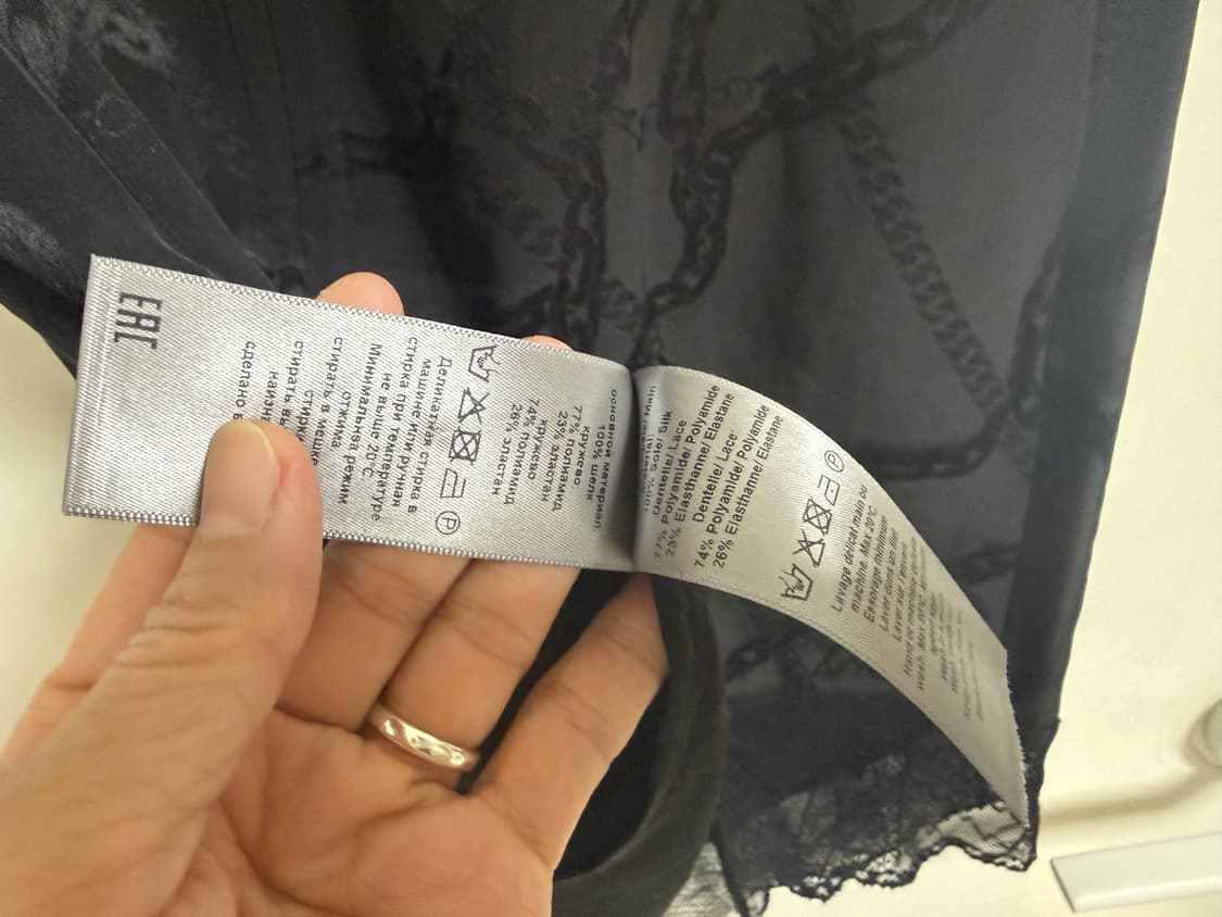 쟈딕앤볼테르(Zadig & Voltaire) 체인 원피스 M 상품이미지6