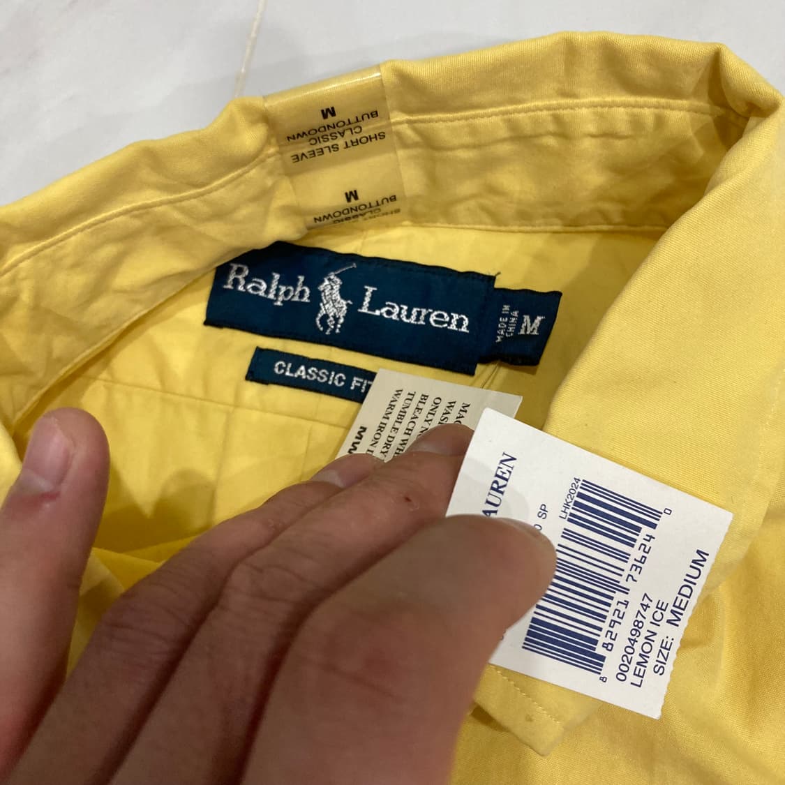 Polo Ralph Lauren  레몬 아이스 반팔셔츠 상품이미지3