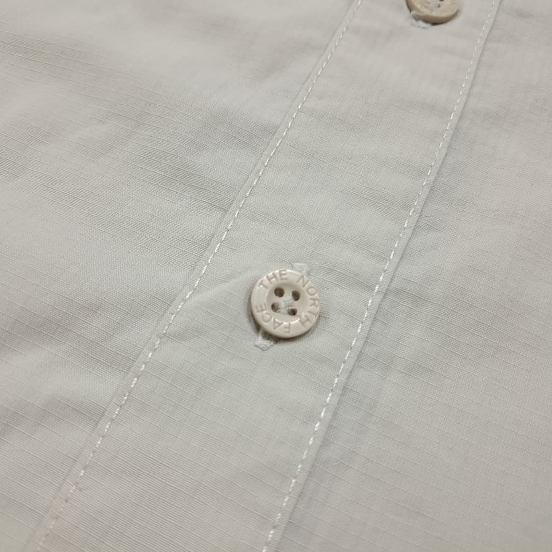 CL649 M 노스페이스 립스탑 벤틸레이션 베이지 셔츠 남방 상품이미지5