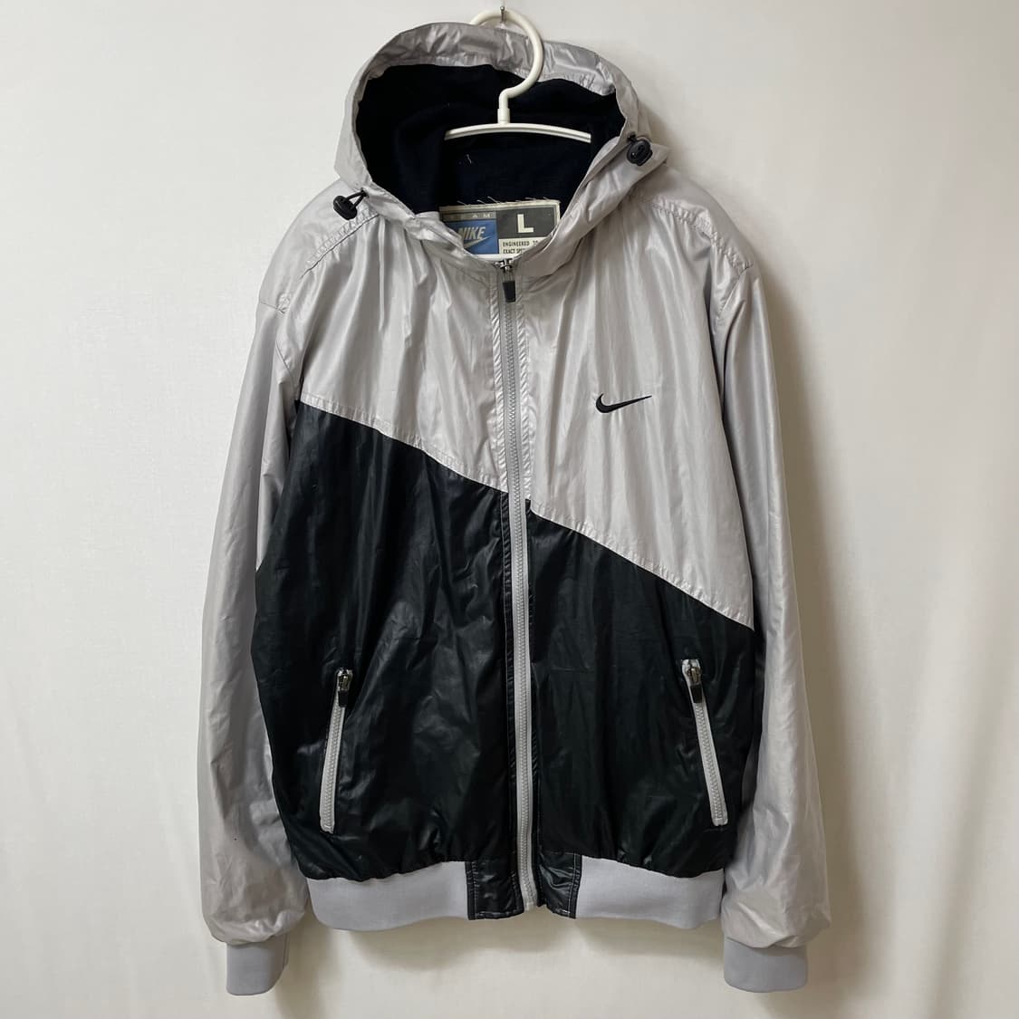 [ L ] 나이키 90s 올드스쿨 스우시 바람막이 상품이미지1