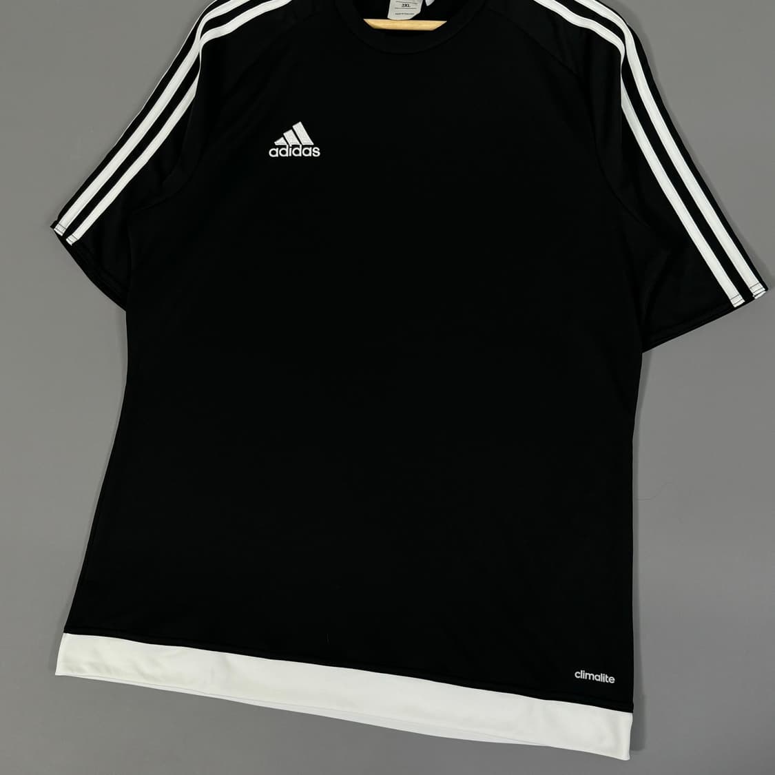 아디다스 져지 반팔티 블랙 2XL [072404] 상품이미지5