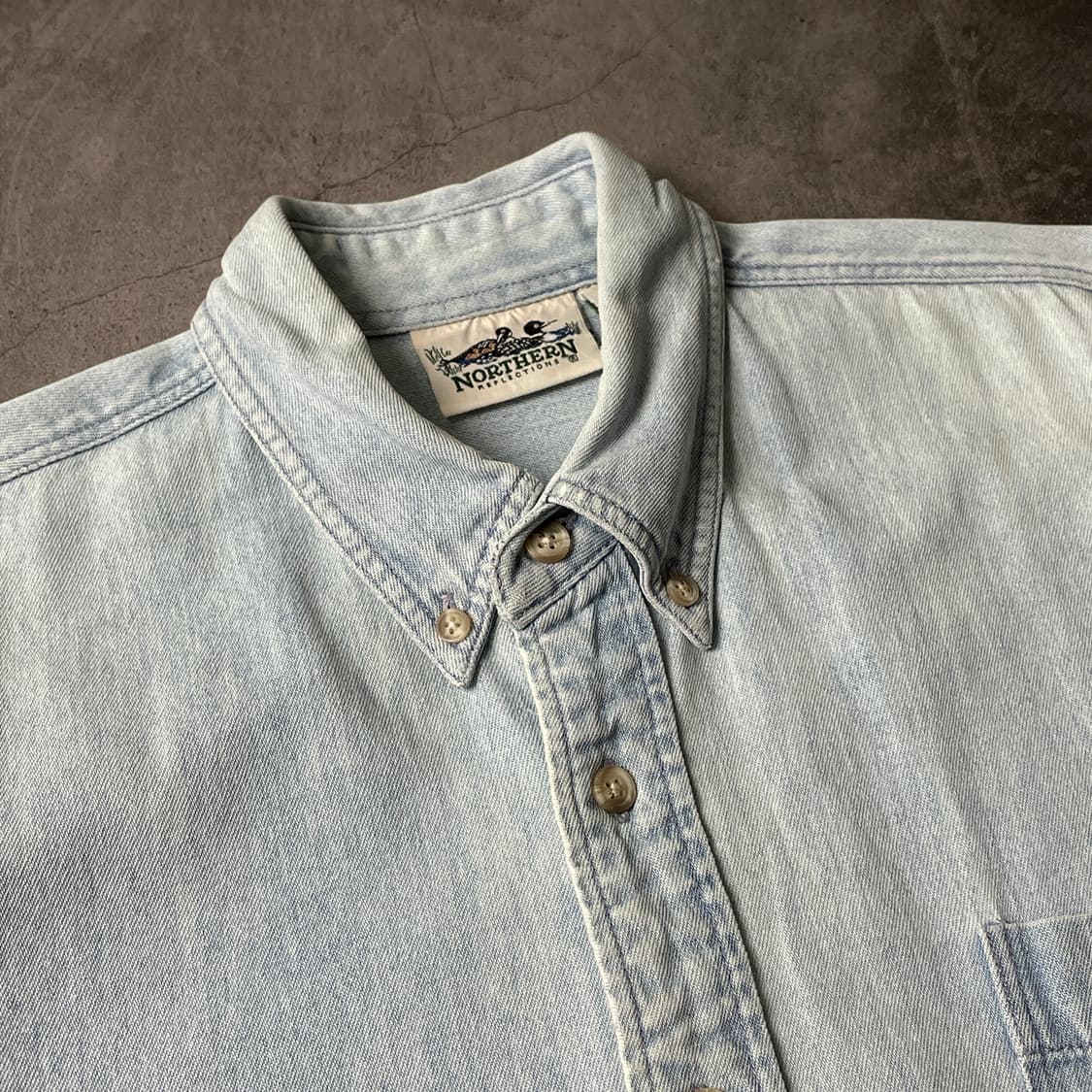 NORTHERN REFLECTIONS 빈티지 데님셔츠 상품이미지2