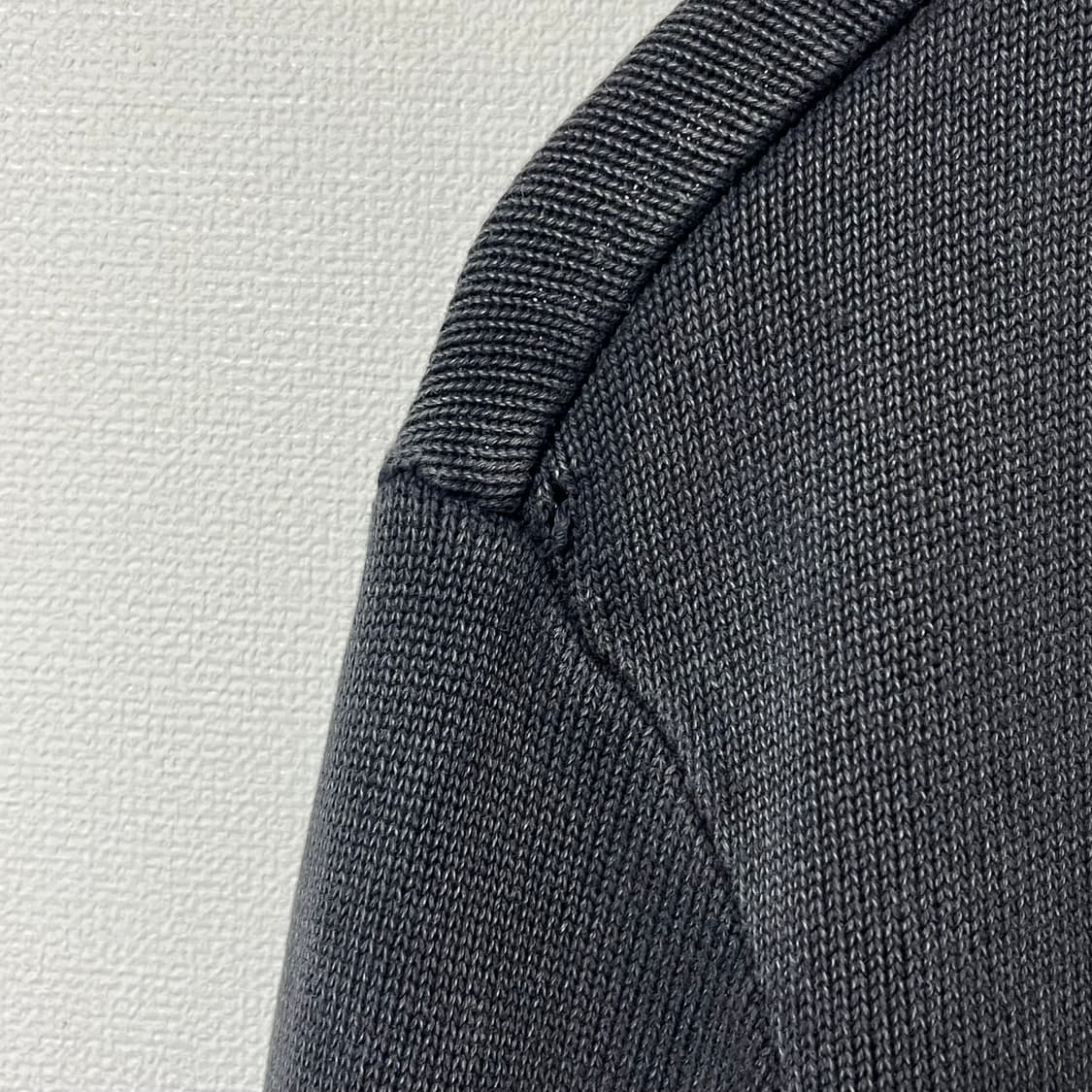 아르마니 익스체인지 롱슬리브 니트 후드 블랙 상품이미지5