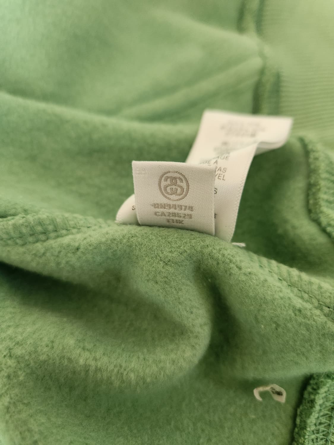 스투시 스탁 로고 후드집업 상품이미지8