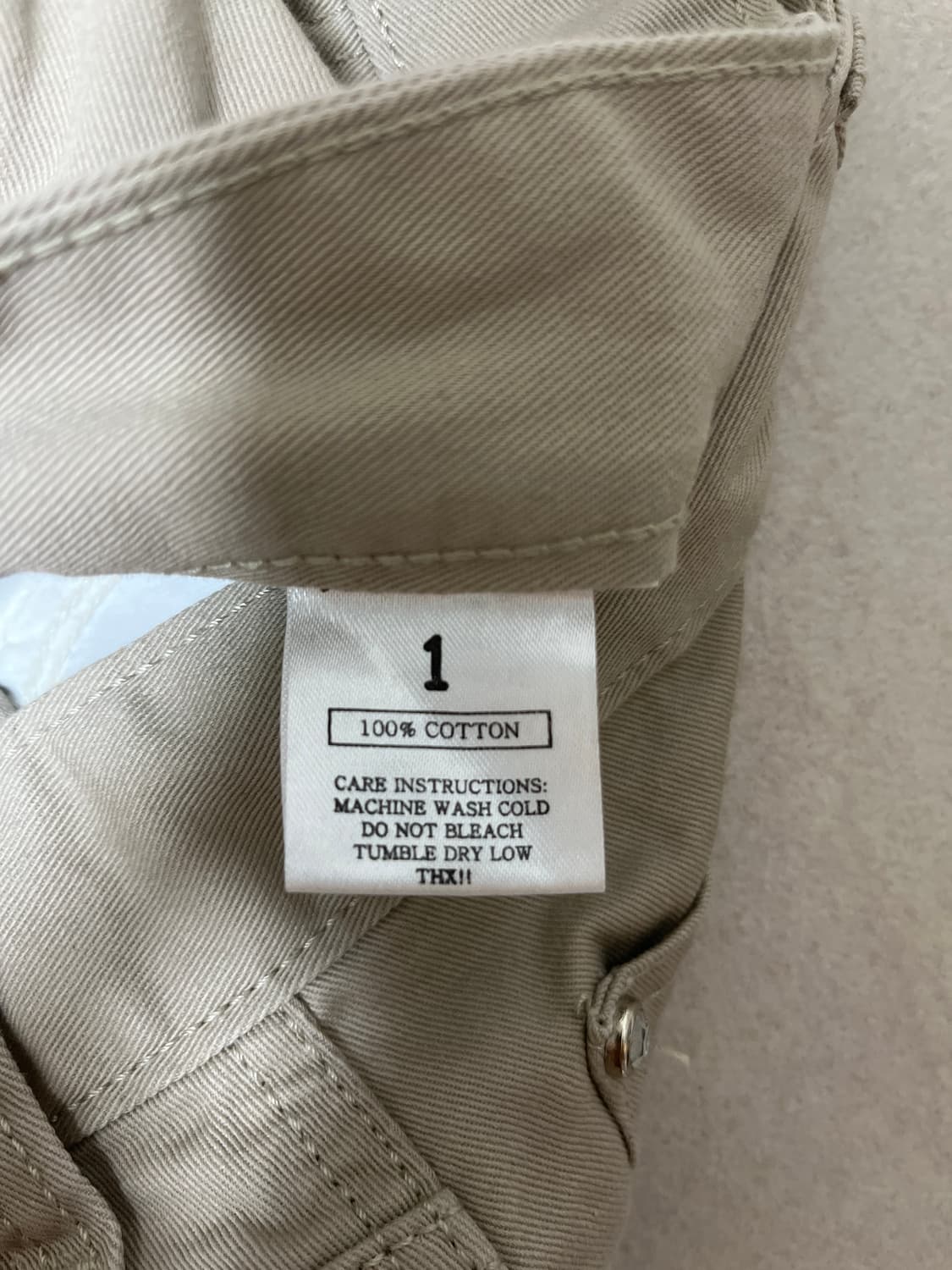 9999아카이브 베이지 팬츠 1사이즈 상품이미지4