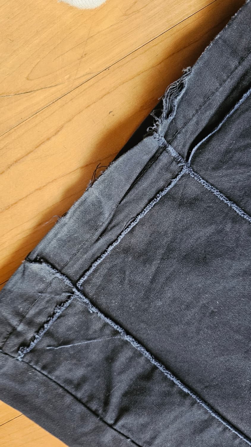 paul smith 패치워크 부츠컷 팬츠 상품이미지3