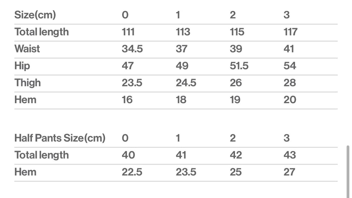 오호스 데님 팬츠 detachable button denim pants 상품이미지2