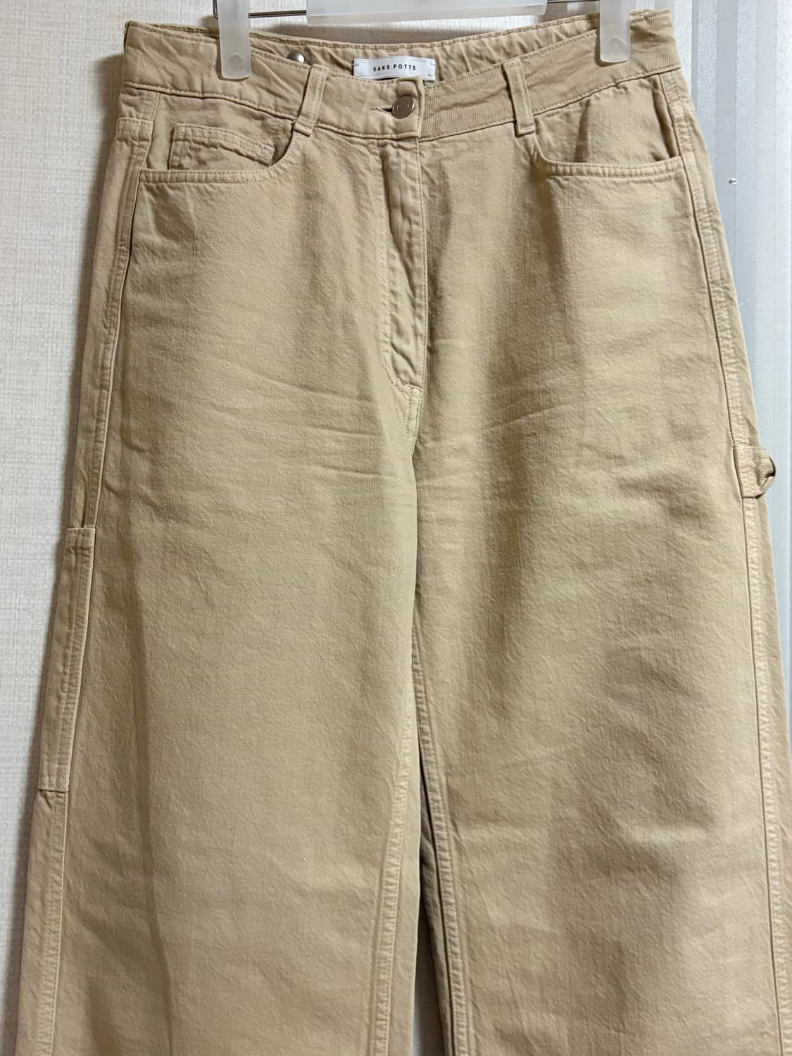 Saks potts 삭스파츠 salma denim beige S size 상품이미지4