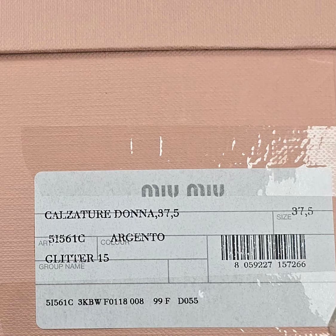 미우미우 여성 글리터 슬링백 펌프스 ( 245 ) 상품이미지9