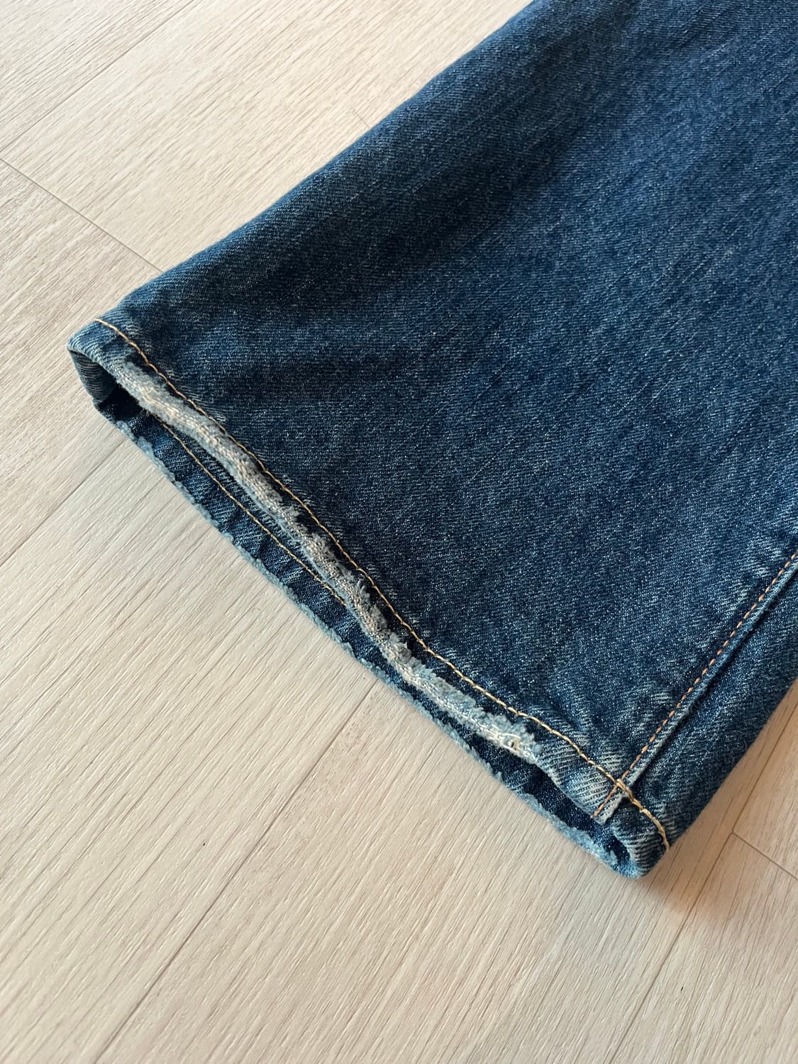 아베크롬비 클래식 스트레이트 데미지 데님(W33 L32) 상품이미지6