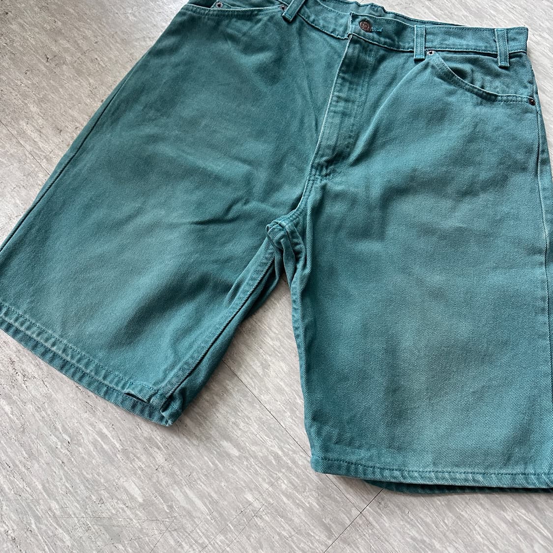 90s 리바이스 550 오렌지탭 숏팬츠 (W36) MADE IN USA 상품이미지3