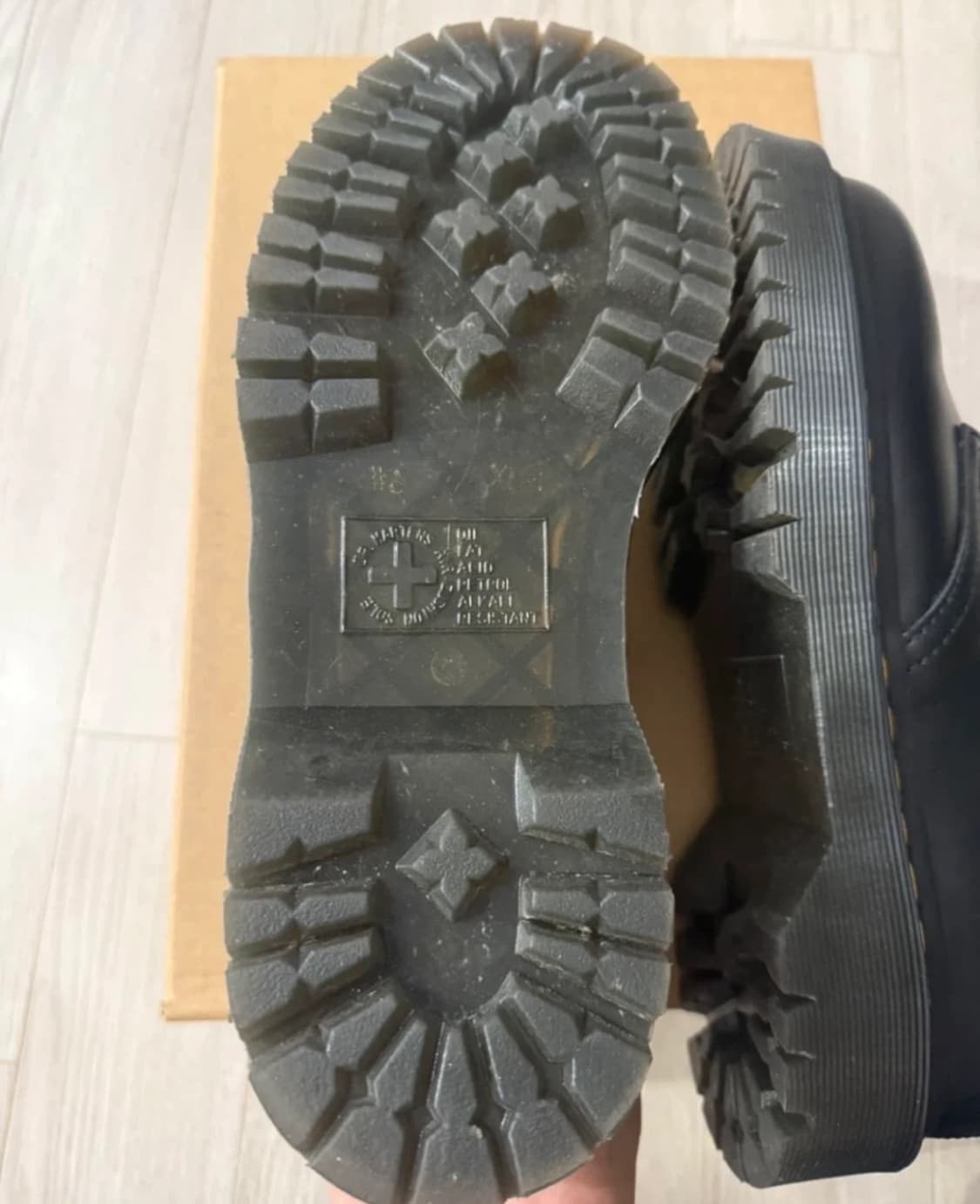 닥터마틴 1461 BEX 블랙 스무스 260mm 새상품급 상품이미지3