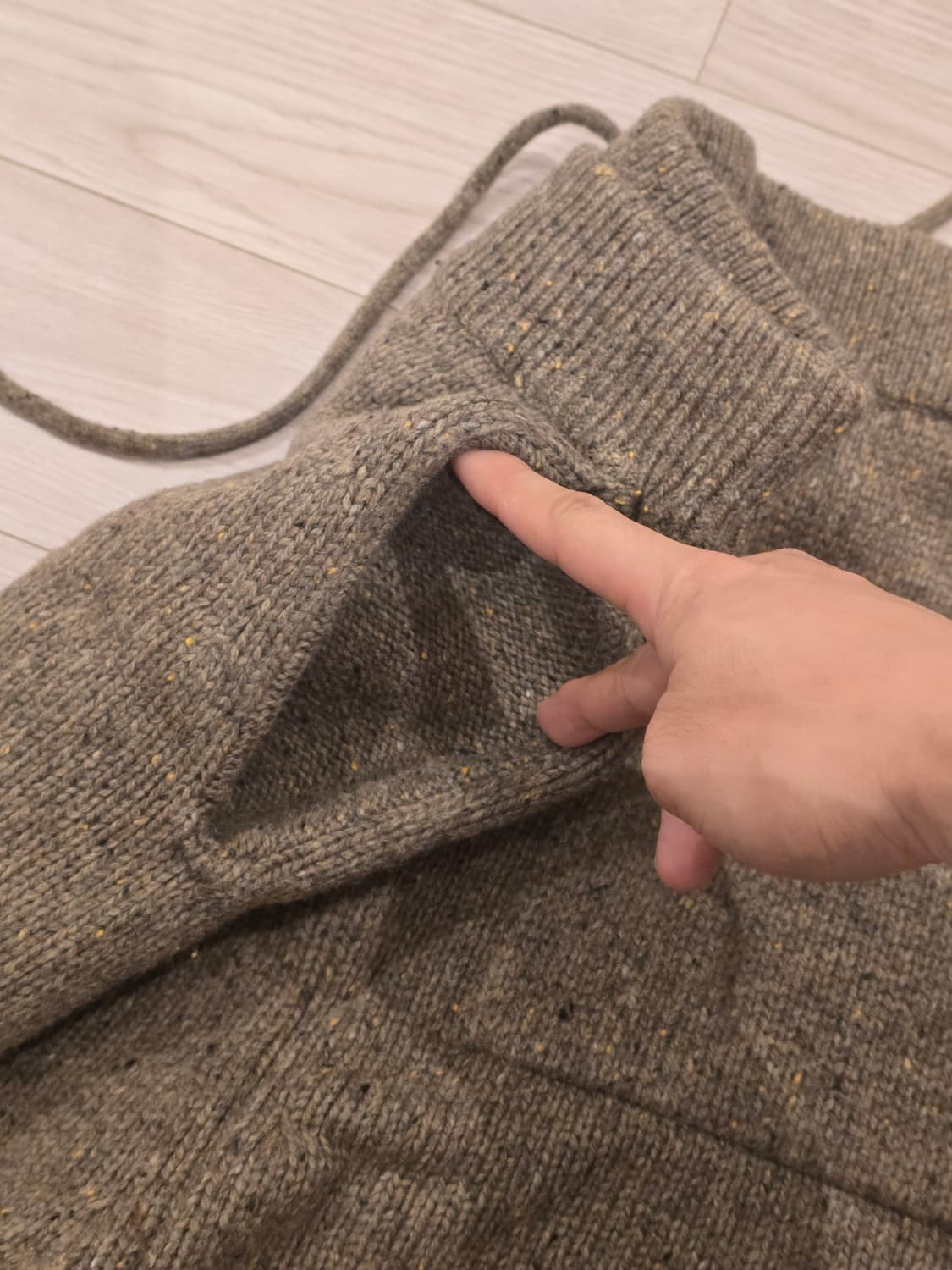 네이더스 울 스웨터 셋업 상품이미지6