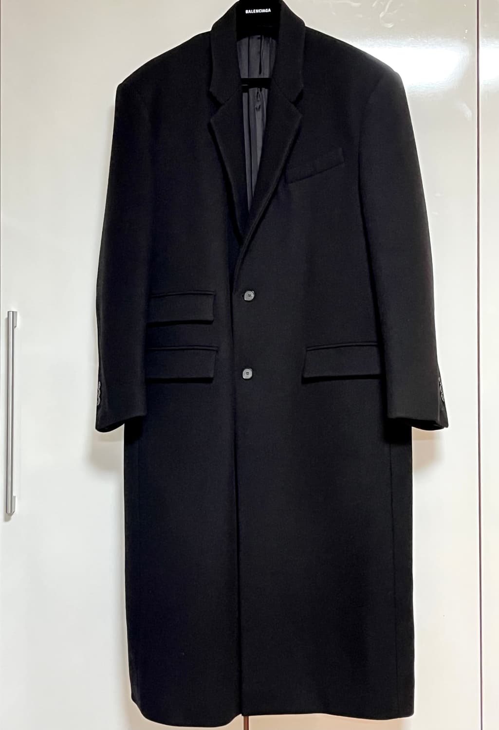 22FW 남성 렉토 블랙 베를린 코트 L 사이즈 상품이미지3