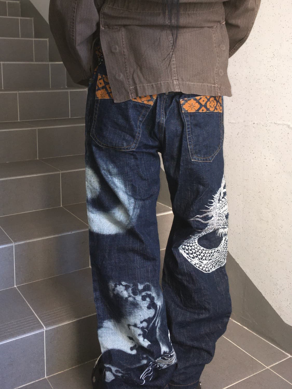 Karakuri Tamashii oriental dragon pants 상품이미지2