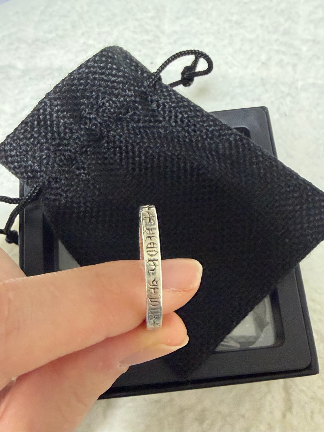 크롬하츠 스페이서 퍽유링 3mm 23.5호 상품이미지2