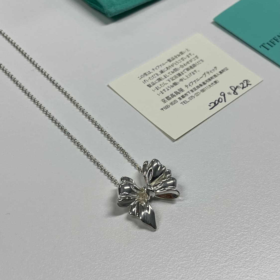 티파니앤코 빈티지 리본 목걸이 상품이미지10