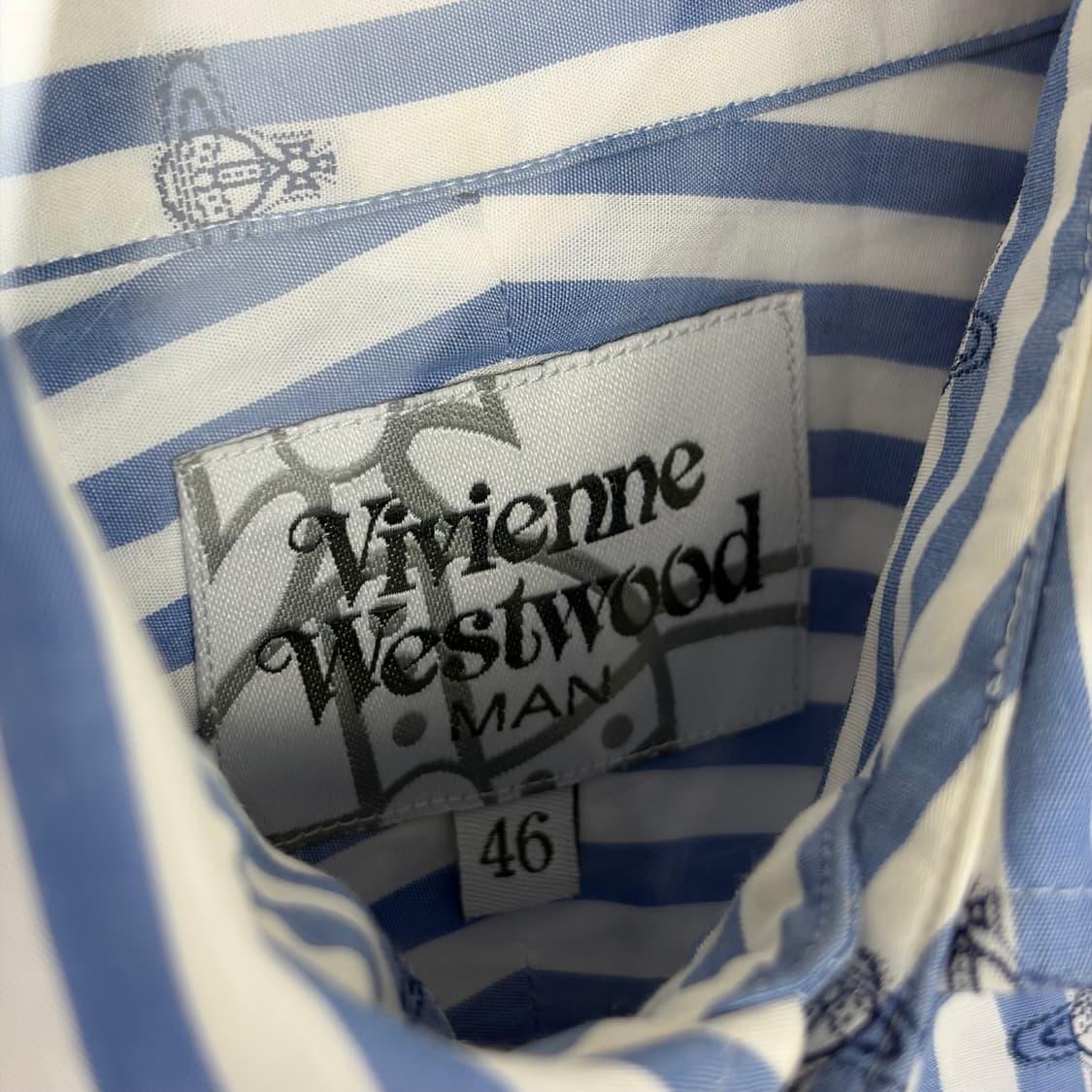 비비안웨스트우드 오브 패턴 셔츠 상품이미지3
