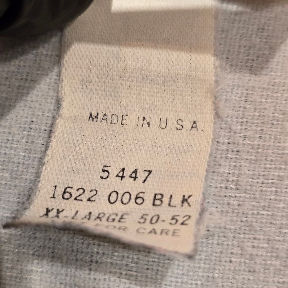 80s HARTWELL 블랙 코치자켓 MADE IN U.S.A. 상품이미지6