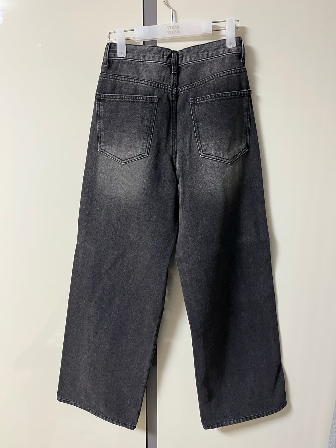 시스에이 이레귤러 와이드 데님팬츠 상품이미지4