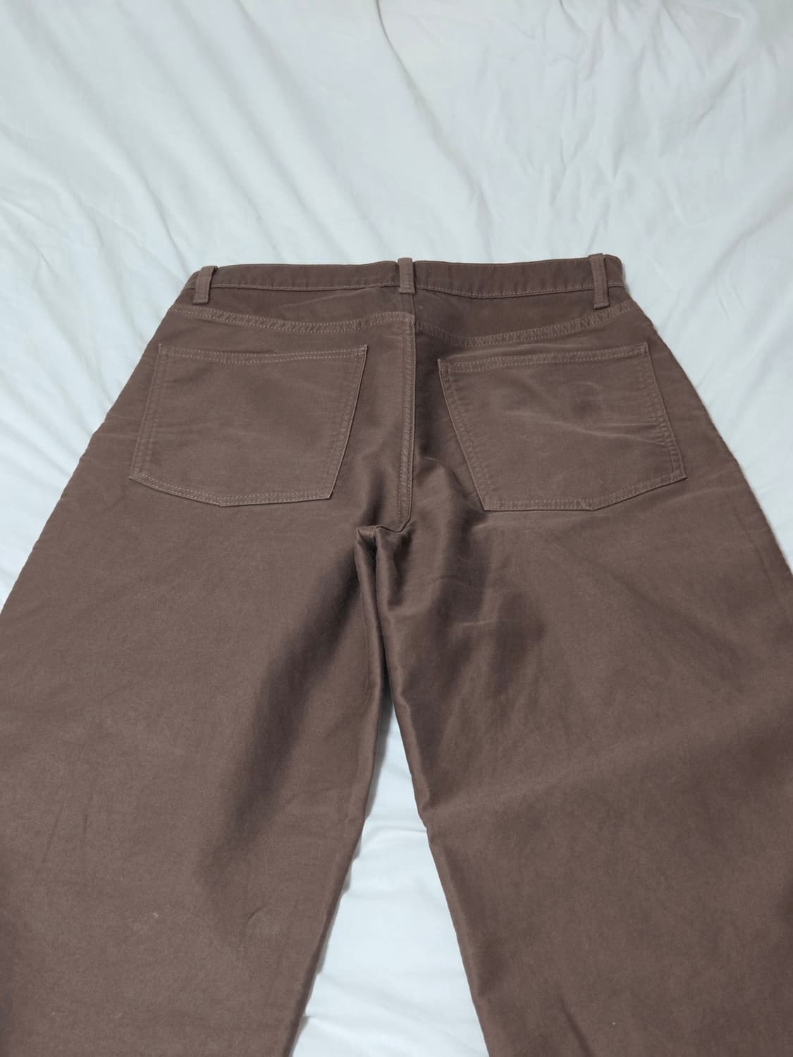 유니클로 U 라운드진 브라운 29사이즈 상품이미지7