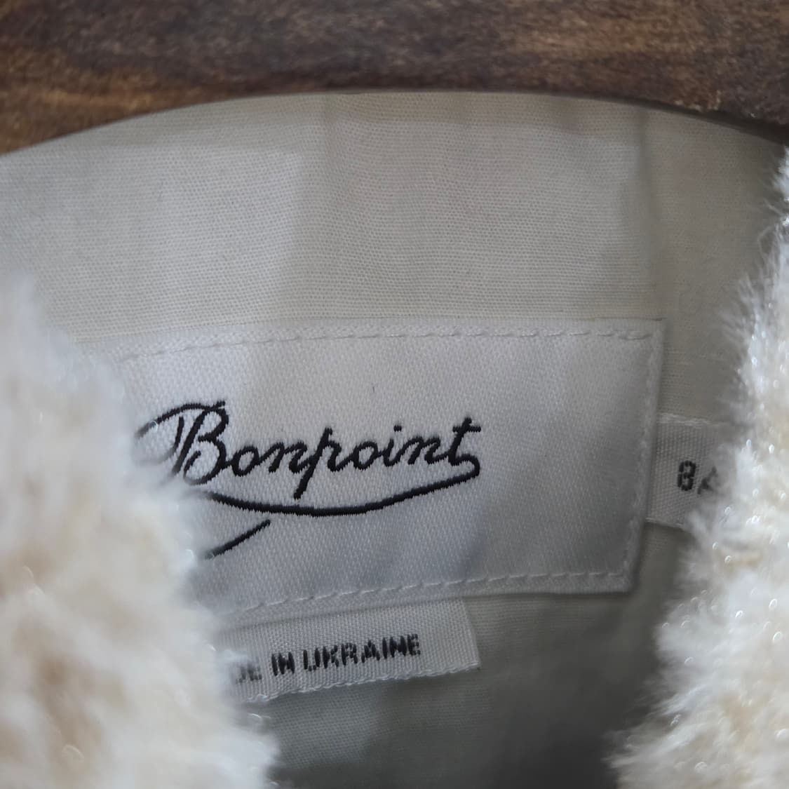 봉쁘앙 키즈 울 코트 네이비 8A  상품이미지2