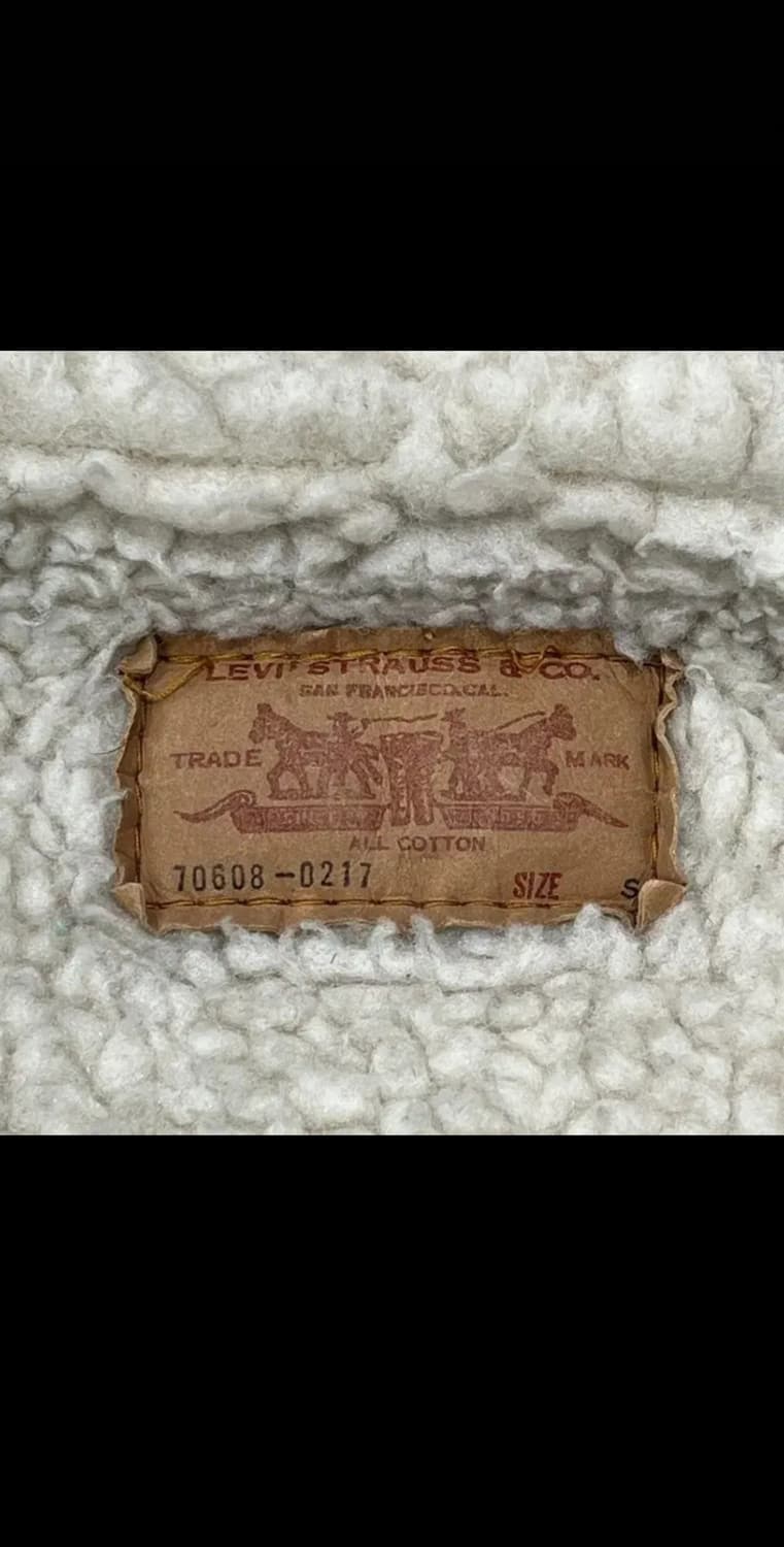 리바이스 오렌지탭 쉐르파 데님자켓 S09407 상품이미지7