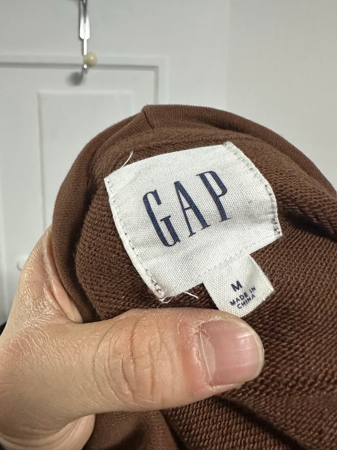 갭 로고 후드집업 상품이미지3