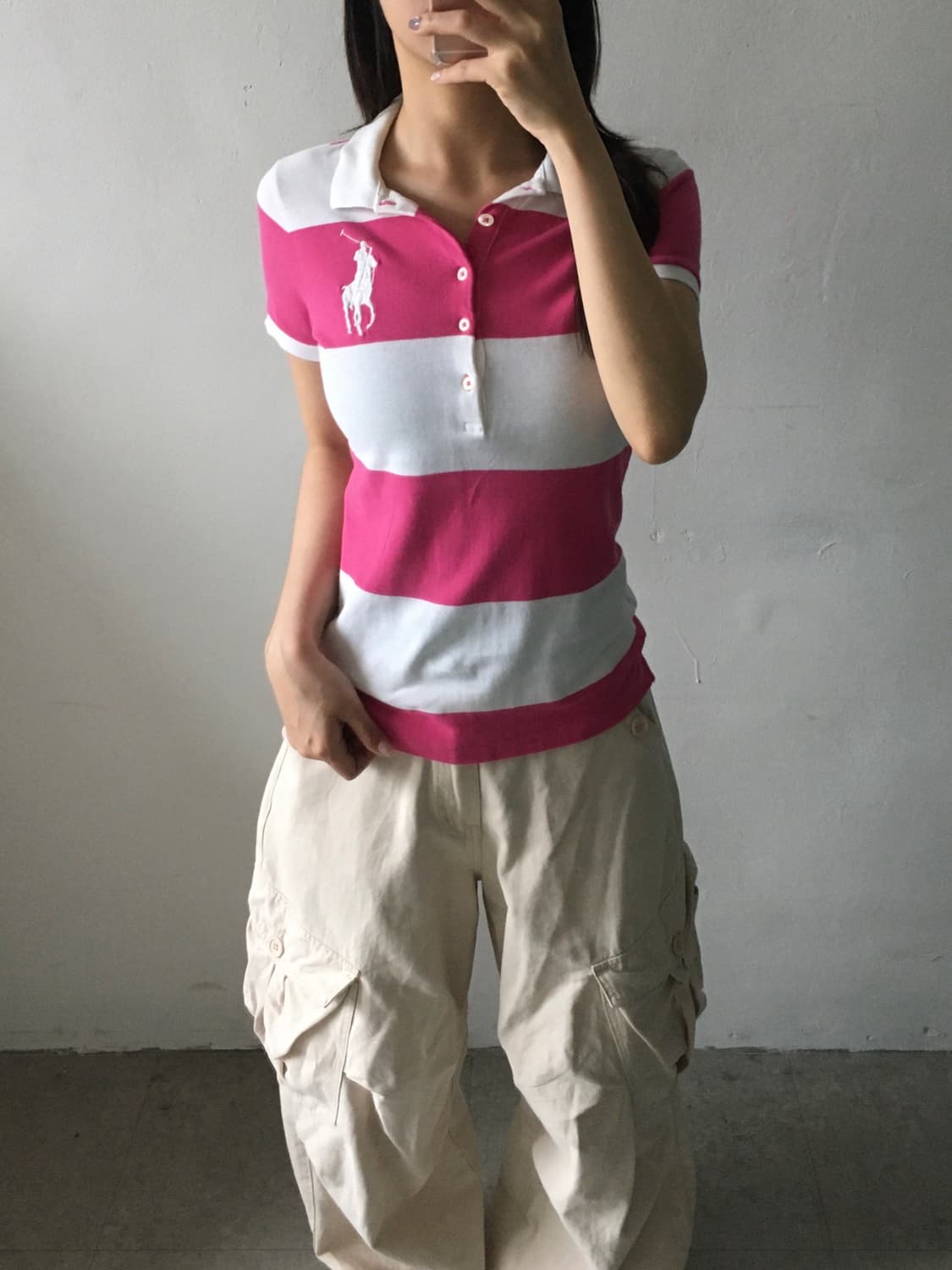 폴로 랄프로렌 빅포니 스트라이프 피케티 상품이미지1