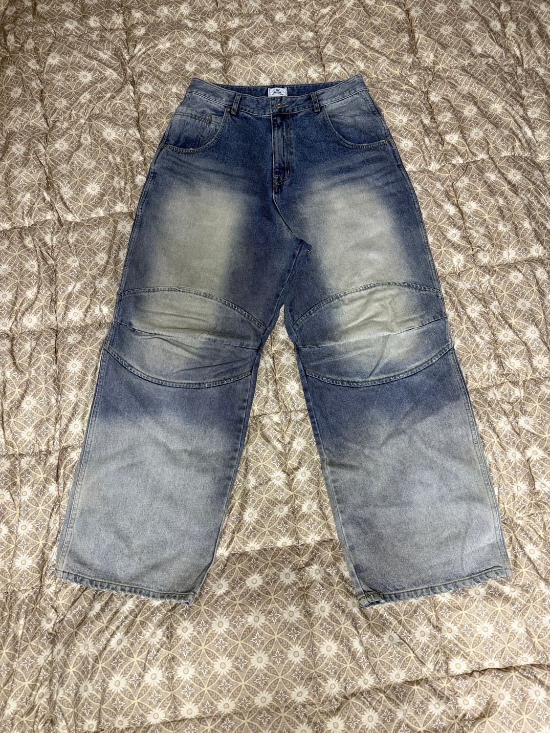 엠제이디 쓰리디 데님 팬츠 블루 m 상품이미지2