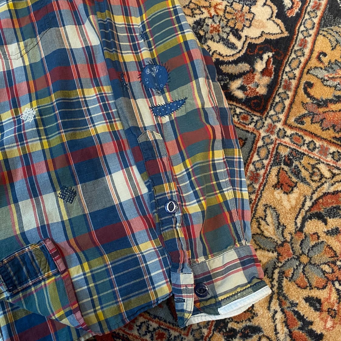 🌊polo bleeding madras check shirts(디테일) 상품이미지6