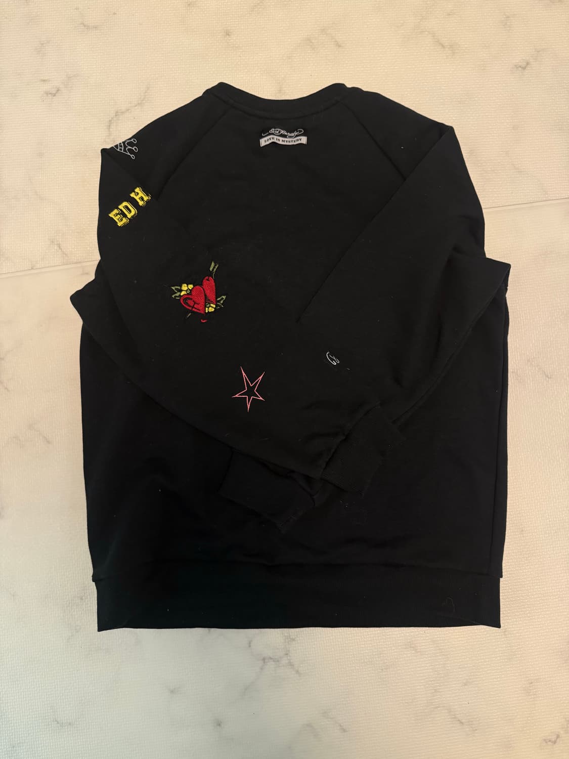 에드하디 블랙 후드집업 맨투맨 세트 상품이미지4