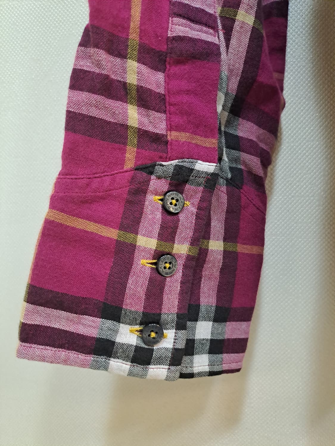 버버리 블랙라벨 체크셔츠(burberry blacklabel)2 상품이미지5