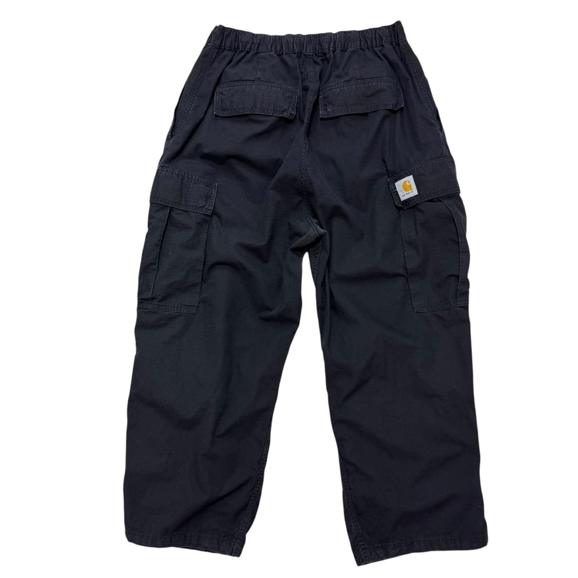 칼하트 WIP 블랙 오버핏 카고팬츠 상품이미지3