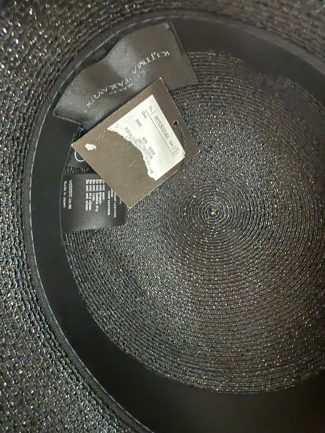 키지마 타카유키 글로시 블레이드 세일러 햇 블랙 상품이미지6