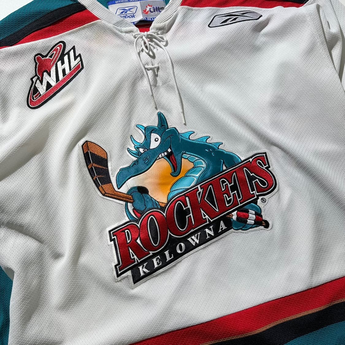 리복 CHL Rockets Kelowna 하키 져지 상품이미지5
