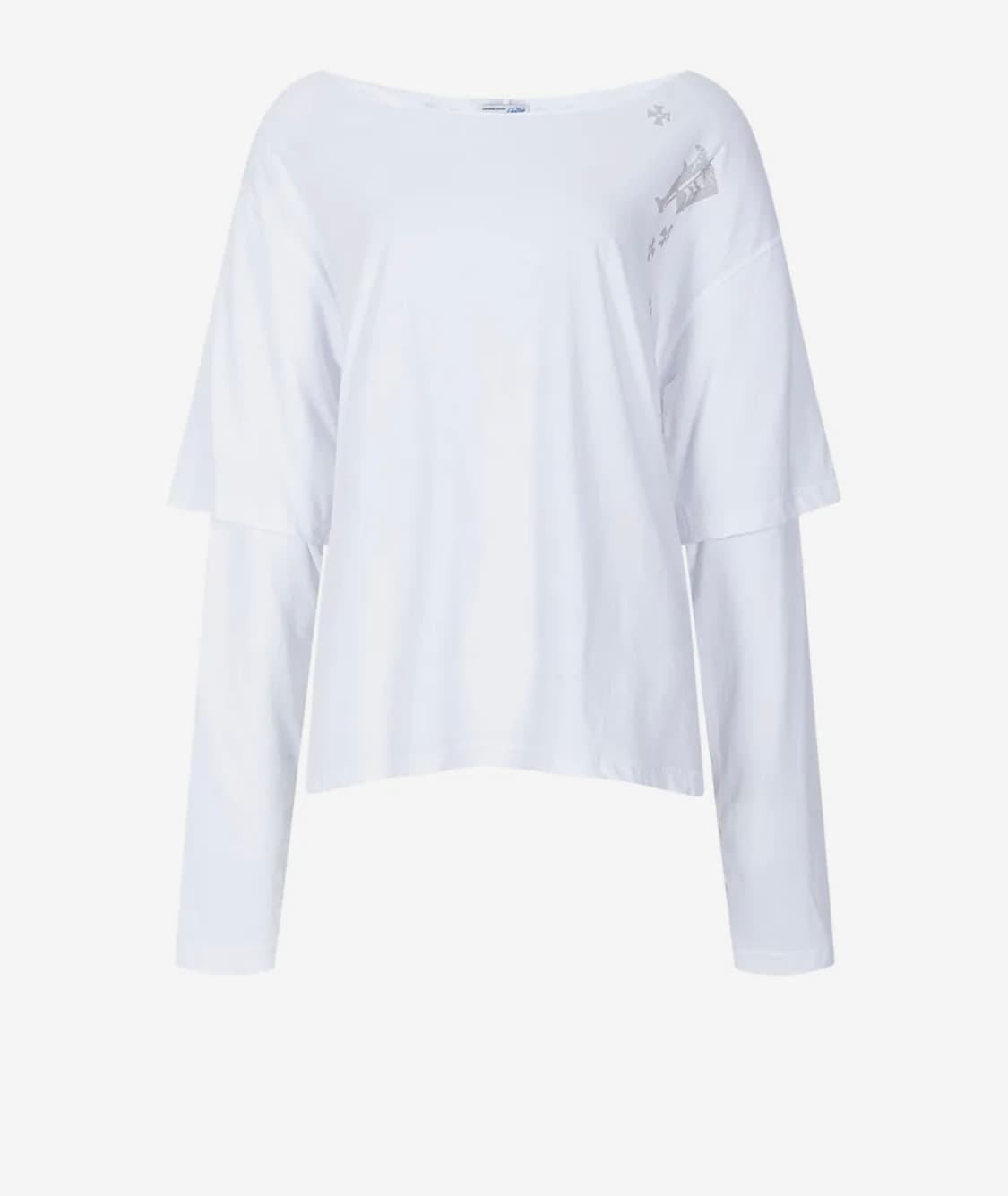 플리즈노팔로우 Noice Tie Long Sleeve Top (White 상품이미지2
