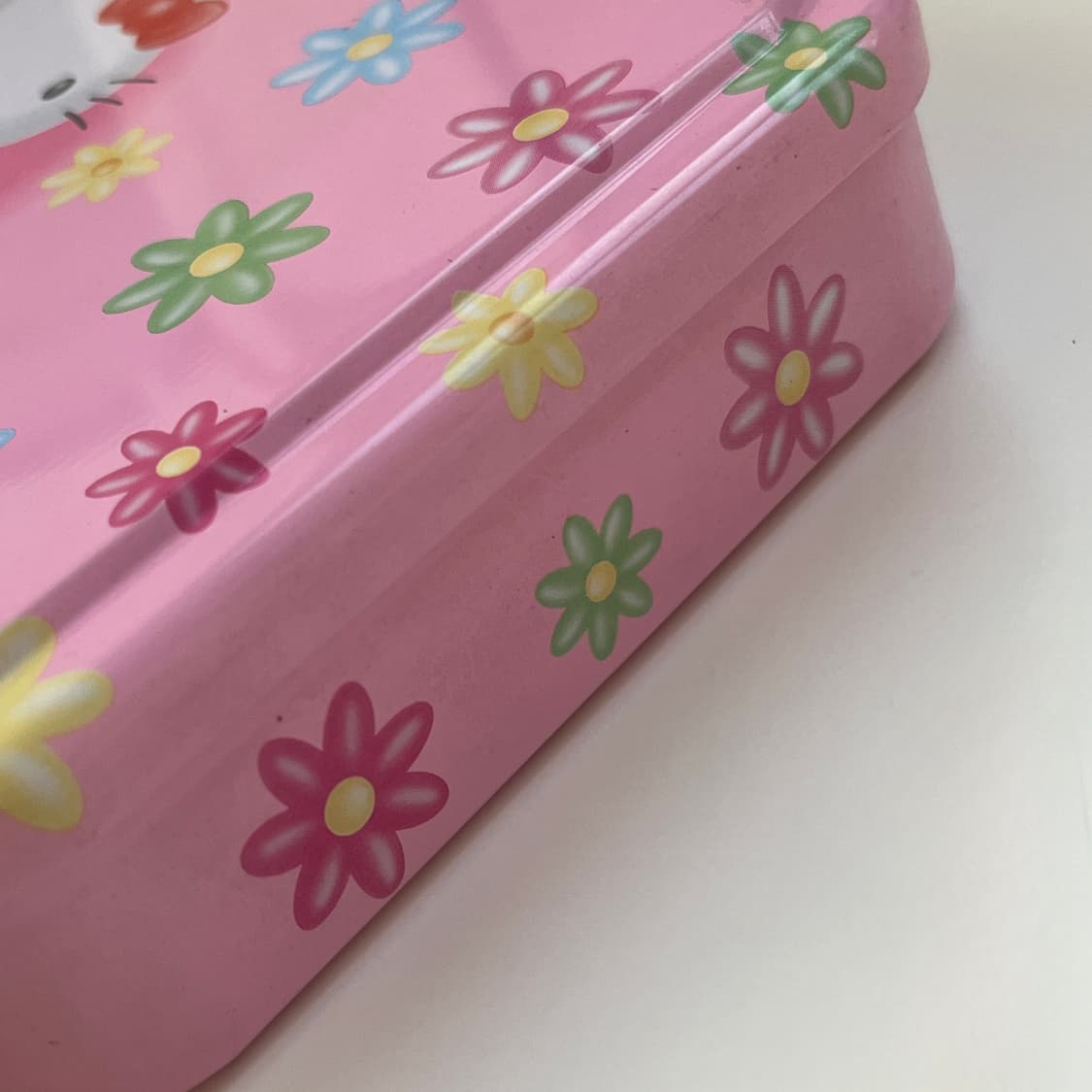 일본 고전키티 교복키티 틴케이스 보관함 소품함 상품이미지7