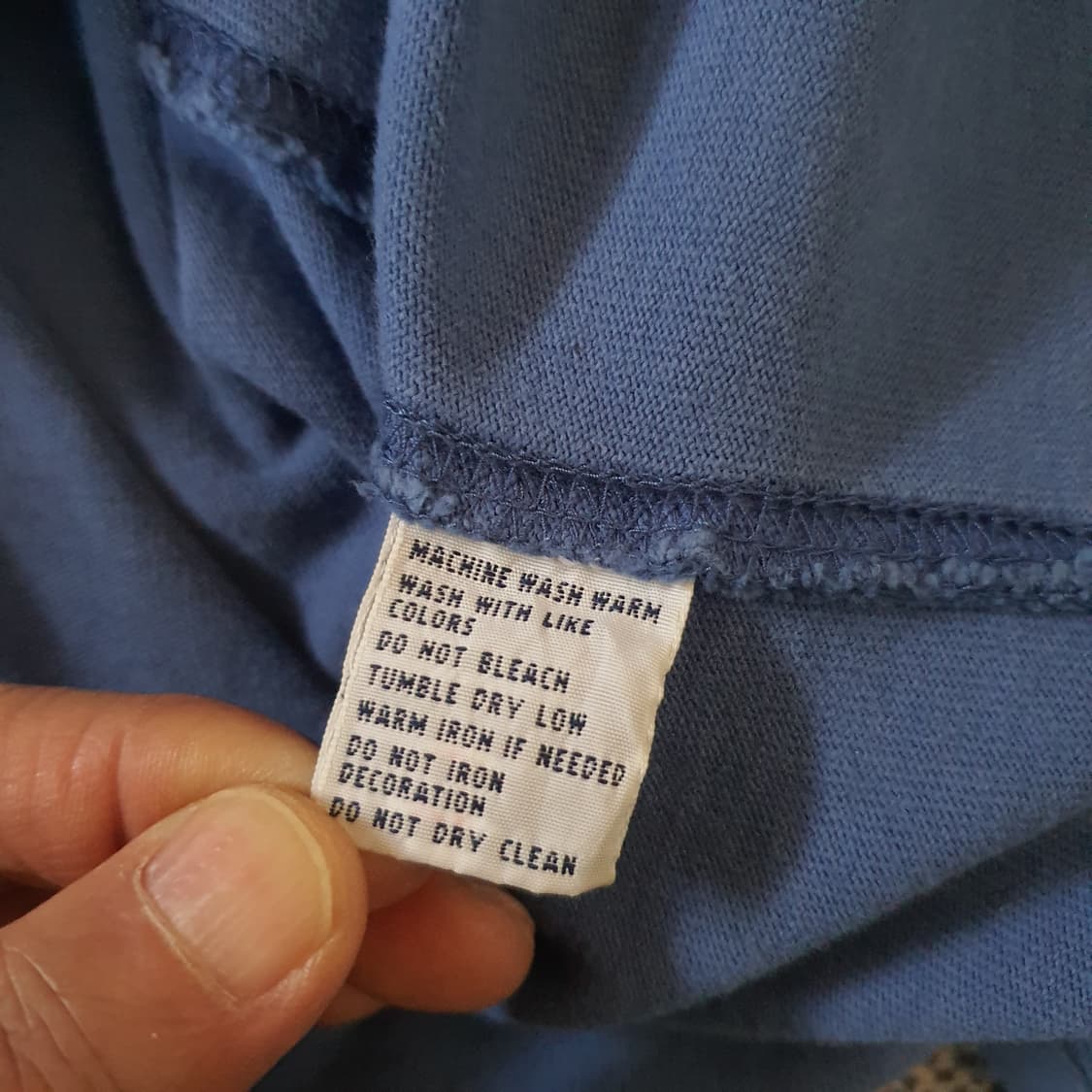 폴로 랄프 로렌 헤비 블루 긴팔 카라티셔츠 상품이미지6