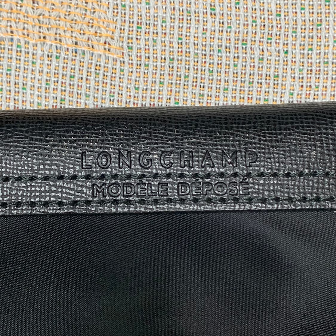 롱샴 르 플리아쥬 토트백 블랙 상품이미지3