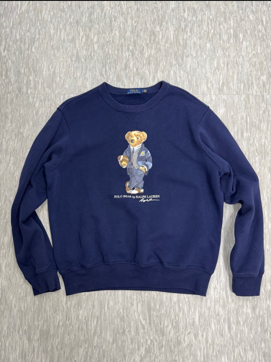 폴로 베어 기모 맨투맨 상품이미지1