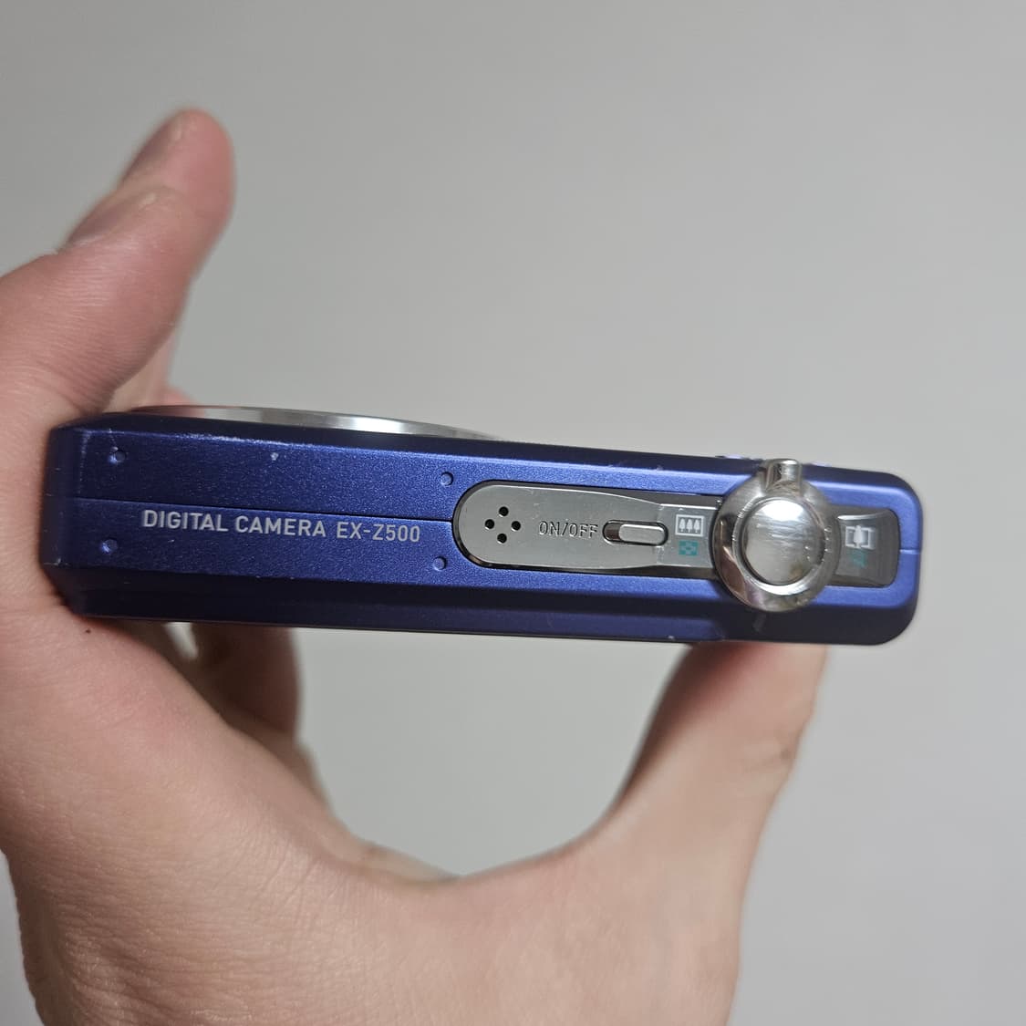 [박스셋] 카시오 엑슬림 EX-Z500 블루 빈티지 디카 디지털카메라 상품이미지8