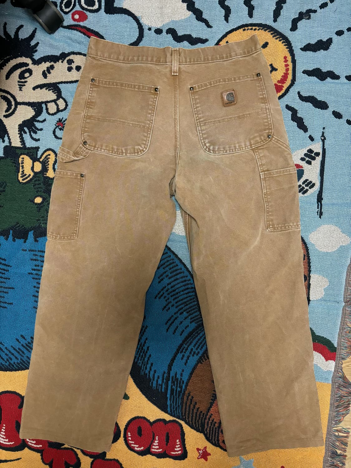 빈티지 칼하트 더블니탄 팬츠 탄 컬러 31 사이즈 상품이미지2