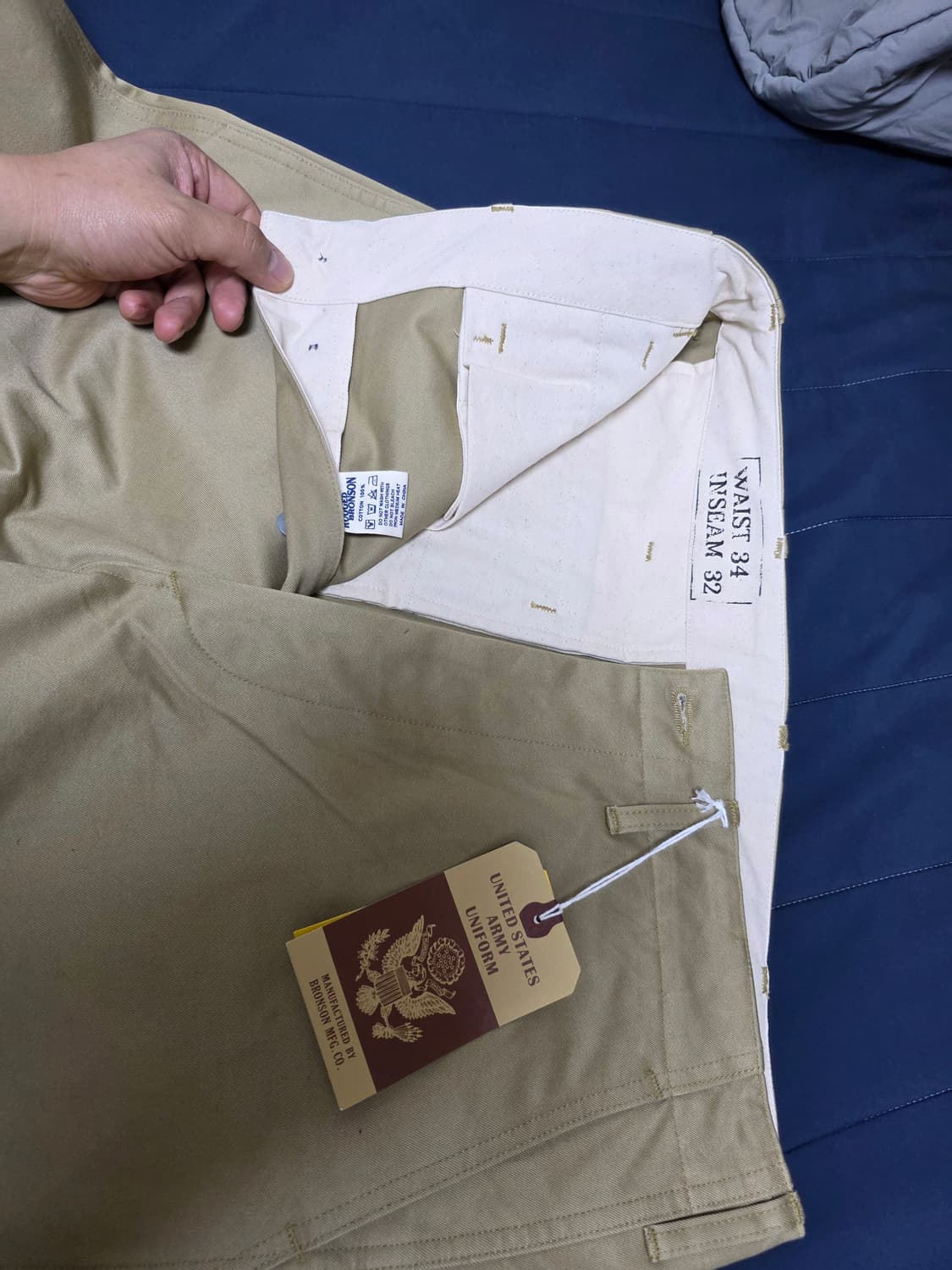 브론슨 us아미 치노팬츠34 판매합니다 상품이미지4